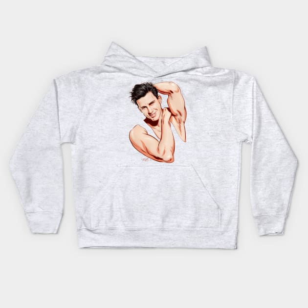 Channing Tatum Kids Hoodie by PLAYDIGITAL2020